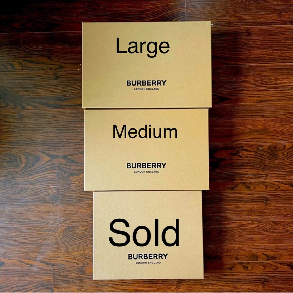 Burberry Gift Box - LARGE